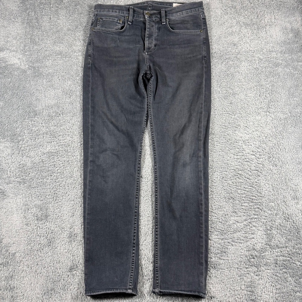Rag & Bone Fit 2 Slim Jeans Mens 31x30 Faded Wash Denim Pants Stretch - Picture 3 of 7